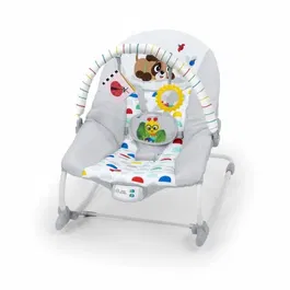 Baby Einstein BAB0074451999022 Mecedora Evolutiva 3 en 1 con Melodías y Vibraciones, 3 Posiciones, Arco de Juguetes, 0-30 Meses
