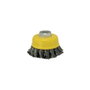 Mota Herramientas Fhr60 Cepillo Copa Alambre Trenzado Ø60 mm Acero Retorcido