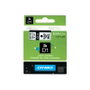 Dymo Cinta D1 Negro sobre Blanco 6mm x 7m
