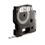 Dymo Cinta D1 Negro sobre Blanco 6mm x 7m