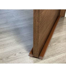 Burcasa Burlete Bajo Puerta Rodillo 95cm Marrón