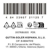 Quttin Cuchillo Cocinero Sybarite 25 cm (8 Unidades)