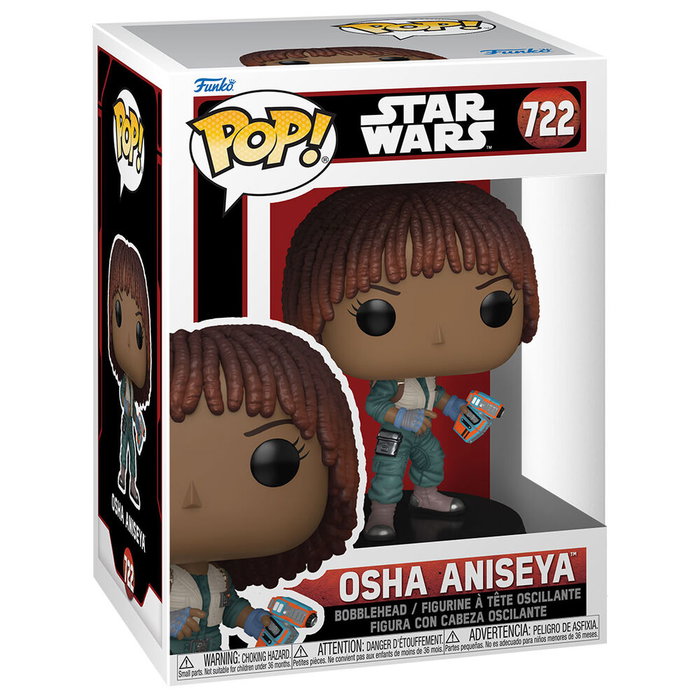 Funko Figura POP Star Wars Acolyte Osha Aniseya de Vinilo 9cm en Caja Regalo Funko Figura POP Star Wars Acolyte Osha Aniseya de Vinilo 9cm en Caja Regalo