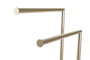 DKD Home Decor Toallero de Pie Doble Mate Dorado