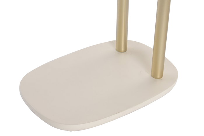 DKD Home Decor Toallero de Pie Doble Mate Dorado