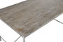 DKD Home Decor Mesa de Comedor Mango y Hierro 240x90x78,5 Blanco