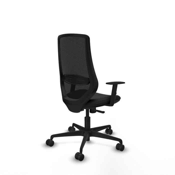 PIQUERAS Y CRESPO Silla de oficina Mardos con mecanismo Sincro, Negro PIQUERAS Y CRESPO Silla de oficina Mardos con mecanismo Sincro, Negro