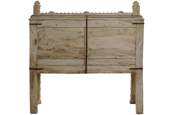 DKD Home Decor Aparador de Teca Damchiya Antiguo Natural