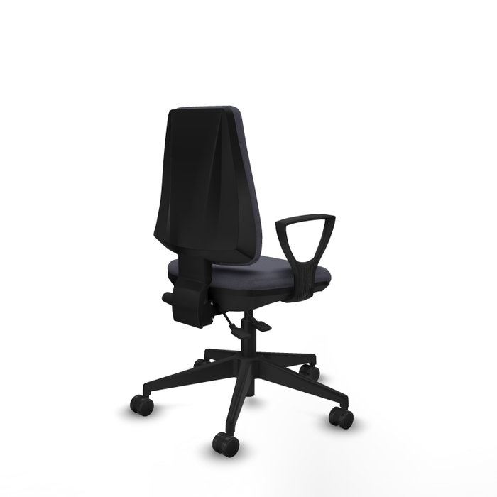 PIQUERAS Y CRESPO Silla de oficina Elche con mecanismo Asincro Gris oscuro PIQUERAS Y CRESPO Silla de oficina Elche con mecanismo Asincro Gris oscuro