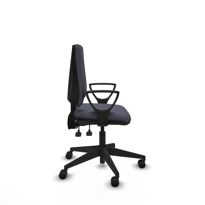 PIQUERAS Y CRESPO Silla de oficina Elche con mecanismo Asincro Gris oscuro PIQUERAS Y CRESPO Silla de oficina Elche con mecanismo Asincro Gris oscuro