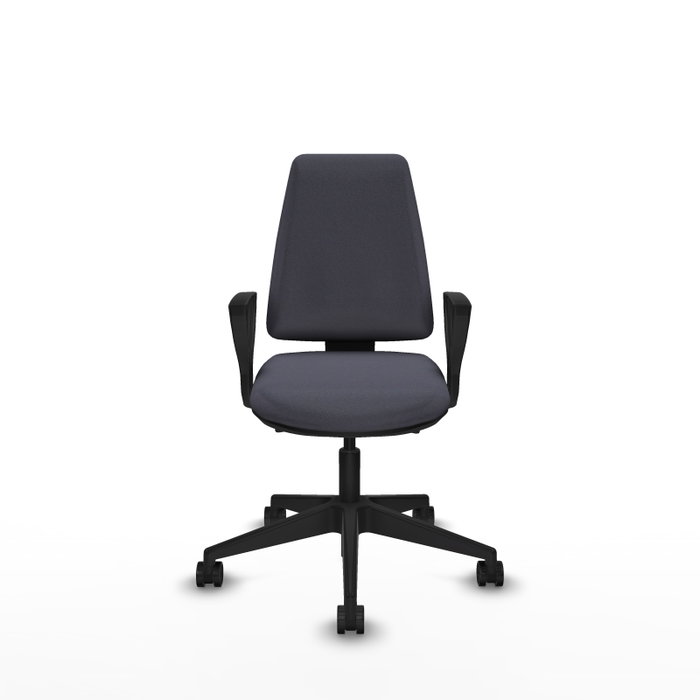 PIQUERAS Y CRESPO Silla de oficina Elche con mecanismo Asincro Gris oscuro PIQUERAS Y CRESPO Silla de oficina Elche con mecanismo Asincro Gris oscuro