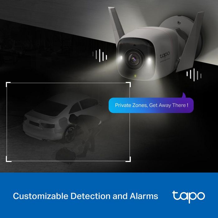 TP-Link Tapo C325WB Cámara de Seguridad Exterior 2K QHD ColorPro TP-Link Tapo C325WB Cámara de Seguridad Exterior 2K QHD ColorPro