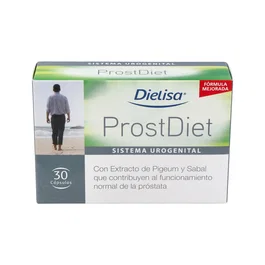 Dietisa Prostdiet 30 Cápsulas - Contribuye al funcionamiento normal de la próstata