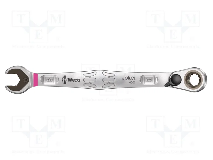 WERA Llave plana-estriada de trinquete 8mm Joker 6001 WERA Llave plana-estriada de trinquete 8mm Joker 6001