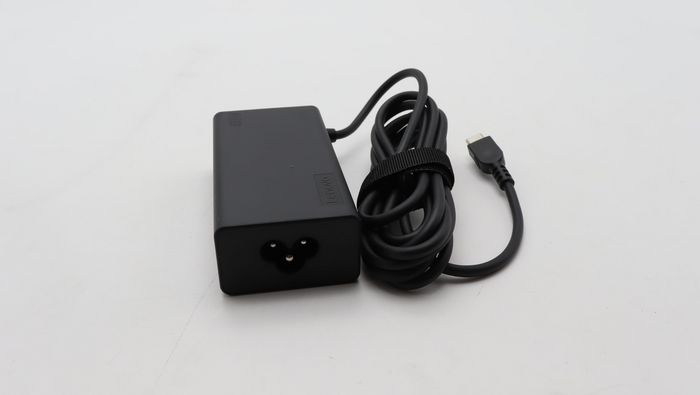 Lenovo 65W USB-C Power Adapter, Soporta 20V, 15V, 9V y 5V, Adaptador de Corriente para Laptops y Dispositivos Lenovo