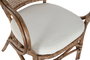 DKD Home Decor Silla Indo 1c25 Marron Ratan 62 x 90 x 52 cm (2 Unidades)