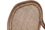 DKD Home Decor Silla Indo 1c25 Marron Ratan 62 x 90 x 52 cm (2 Unidades)