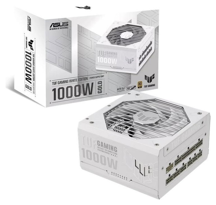 ASUS TUF Gaming 1000W Gold White Edition ASUS TUF Gaming 1000W Gold White Edition
