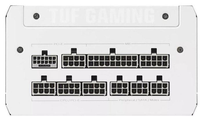 ASUS TUF Gaming 1000W Gold White Edition ASUS TUF Gaming 1000W Gold White Edition