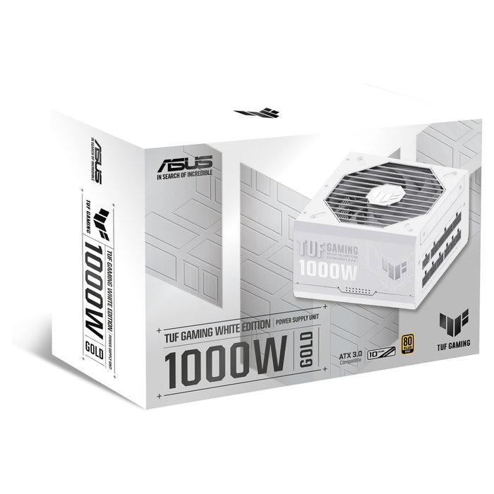 ASUS TUF Gaming 1000W Gold White Edition Blanco
