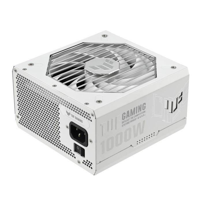 ASUS Fuente Alimentación ATX TUF Gaming 1000W 80 PLUS Gold, Certificación ATX 3.1, Color Blanco, 1000W, Ventilador 135mm, Modular - Referencia: TUF Gaming 1000W Gold White Edition