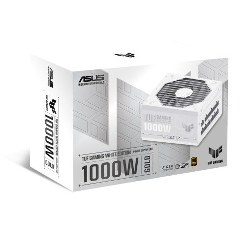 Asus 90YE00S5-B0NA00 Fuente de Alimentación Gaming TUF 1000W 80 Plus Gold ATX Blanco