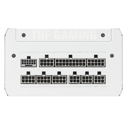 Asus 90YE00S5-B0NA00 Fuente de Alimentación Gaming TUF 1000W 80 Plus Gold ATX Blanco