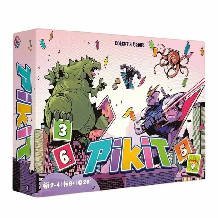 Asmodee Pikit - Kaijus vs Mechas Juego de Mesa Estratégico Asmodee Pikit - Kaijus vs Mechas Juego de Mesa Estratégico