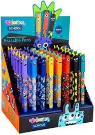 COOLPACK Bolígrafo Borrable Funny Monster (Caja de 48 unidades)