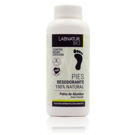 LABNATUR BIO Desodorante Natural de Alumbre en Polvo para Pies 100g LABNATUR BIO Desodorante Natural de Alumbre en Polvo para Pies 100g