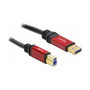 DeLOCK Cable USB de 1 m con conectores USB tipo A a USB tipo B, 5 Gbps