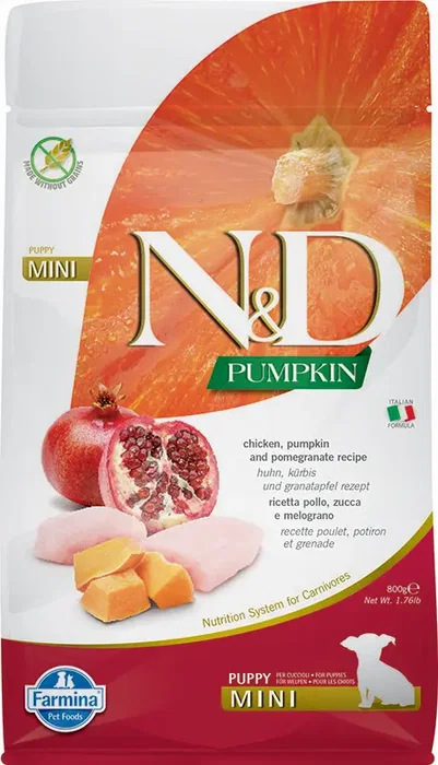 Farmina N&D Dog Puppy Pumpkin Mini Pollo 800 gr Farmina N&D Dog Puppy Pumpkin Mini Pollo 800 gr
