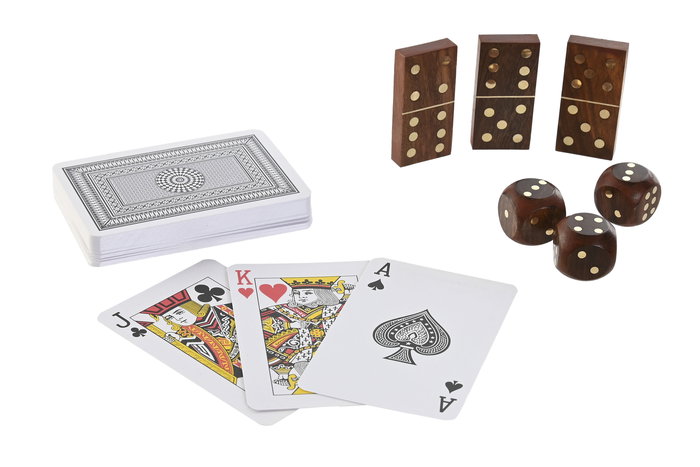 DKD Home Decor Juego Colonial Marron Dorado 15 x 5 x 20 cm Set de 4 (2 Unidades)