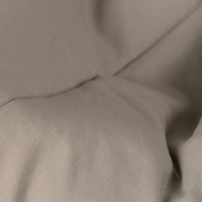 Ixia Colcha Taupe de Poliéster 240 x 260 cm