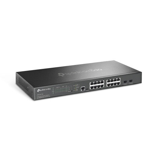 TP-Link Omada SG3218XP-M2 Switch Gestionado L2+ 2.5G Ethernet con PoE 1U Negro