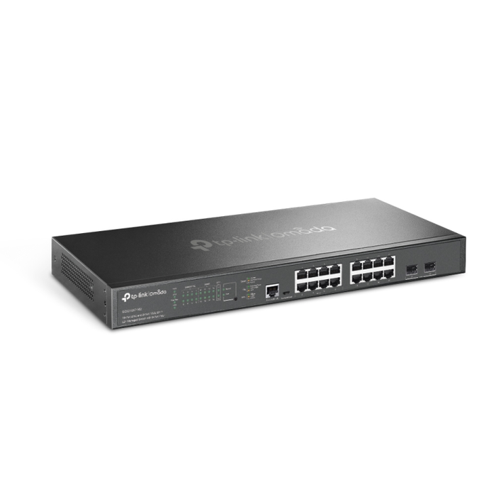 TP-Link Omada SG3218XP-M2 Switch Gestionado L2+ 2.5G Ethernet PoE 1U Negro TP-Link Omada SG3218XP-M2 Switch Gestionado L2+ 2.5G Ethernet PoE 1U Negro