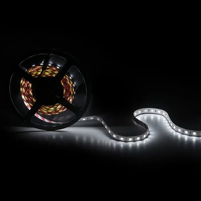 Tira de 300 LEDs 60W 14100Lm 2700K SMD5252 12VDC IP20 x5M 50.000H WM-5252-300-WW Blanco Cálido