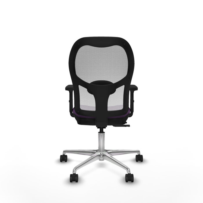 PIQUERAS Y CRESPO Silla de Oficina Jorquera con Mecanismo Sincro/Traslack Morada
