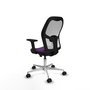 PIQUERAS Y CRESPO Silla de Oficina Jorquera con Mecanismo Sincro/Traslack Morada