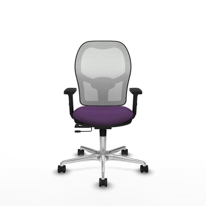 PIQUERAS Y CRESPO Silla de Oficina Jorquera con Mecanismo Sincro/Traslack Morada