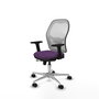 PIQUERAS Y CRESPO Silla de Oficina Jorquera con Mecanismo Sincro/Traslack Morada