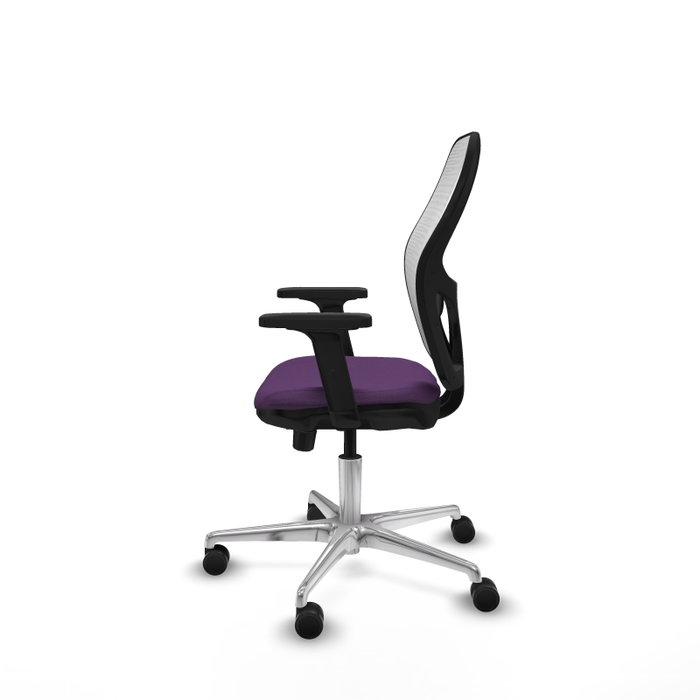 PIQUERAS Y CRESPO Silla de Oficina Jorquera con Mecanismo Sincro/Traslack Morada
