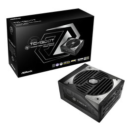 ASRock TC-1300T 1300W 80+ Titanium ATX Fuente de Alimentación Negra Retail