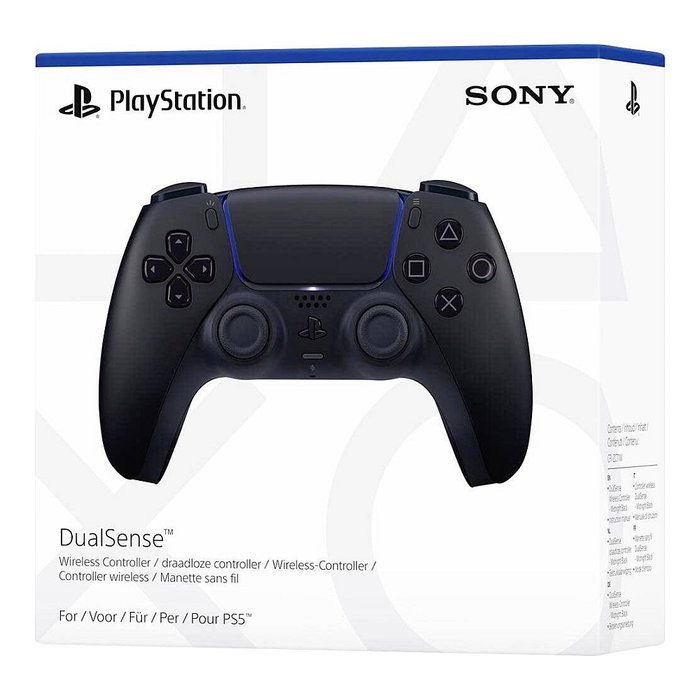 Sony DualSense Wireless Controller PS5 - Mando Inalámbrico Gamepad para PlayStation 5, Negro Midnight Black