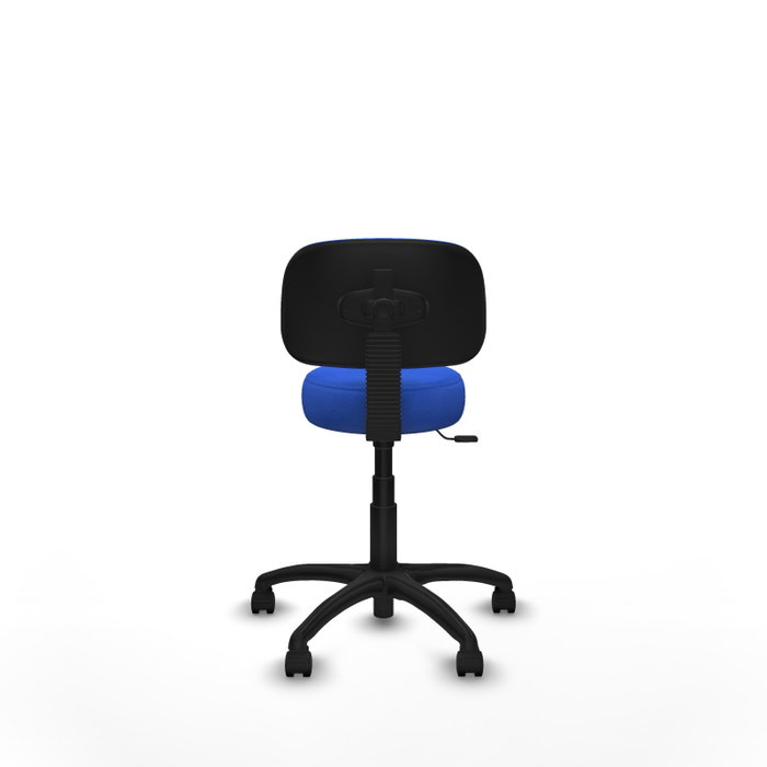 PIQUERAS Y CRESPO Silla de oficina Llanos, Tela Azul, Sin brazos PIQUERAS Y CRESPO Silla de oficina Llanos, Tela Azul, Sin brazos
