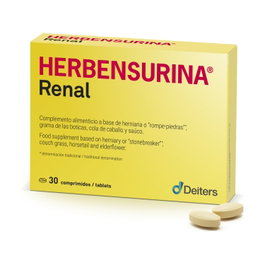 Deiters Herbensurina 30 comprimidos - Complemento alimenticio para la salud renal