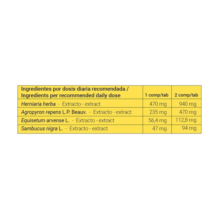 Deiters Herbensurina 30 comprimidos