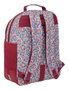 Safta Mochila Escolar Flores Coimbra Burdeos 42x32x15 cm
