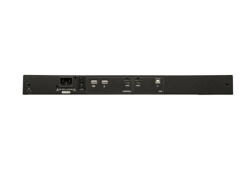 Aten CL3700NW Consola de Rack 18.5" Full HD (1920x1080) 1U, Metal y Plástico Negro, con Puertos HDMI y USB
