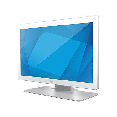 ELO Touch Solutions 2203LM Monitor táctil médico de 21.5 pulgadas Full HD, LCD, 1920 x 1080, 10 puntos táctiles, montaje VESA, IP54, blanco